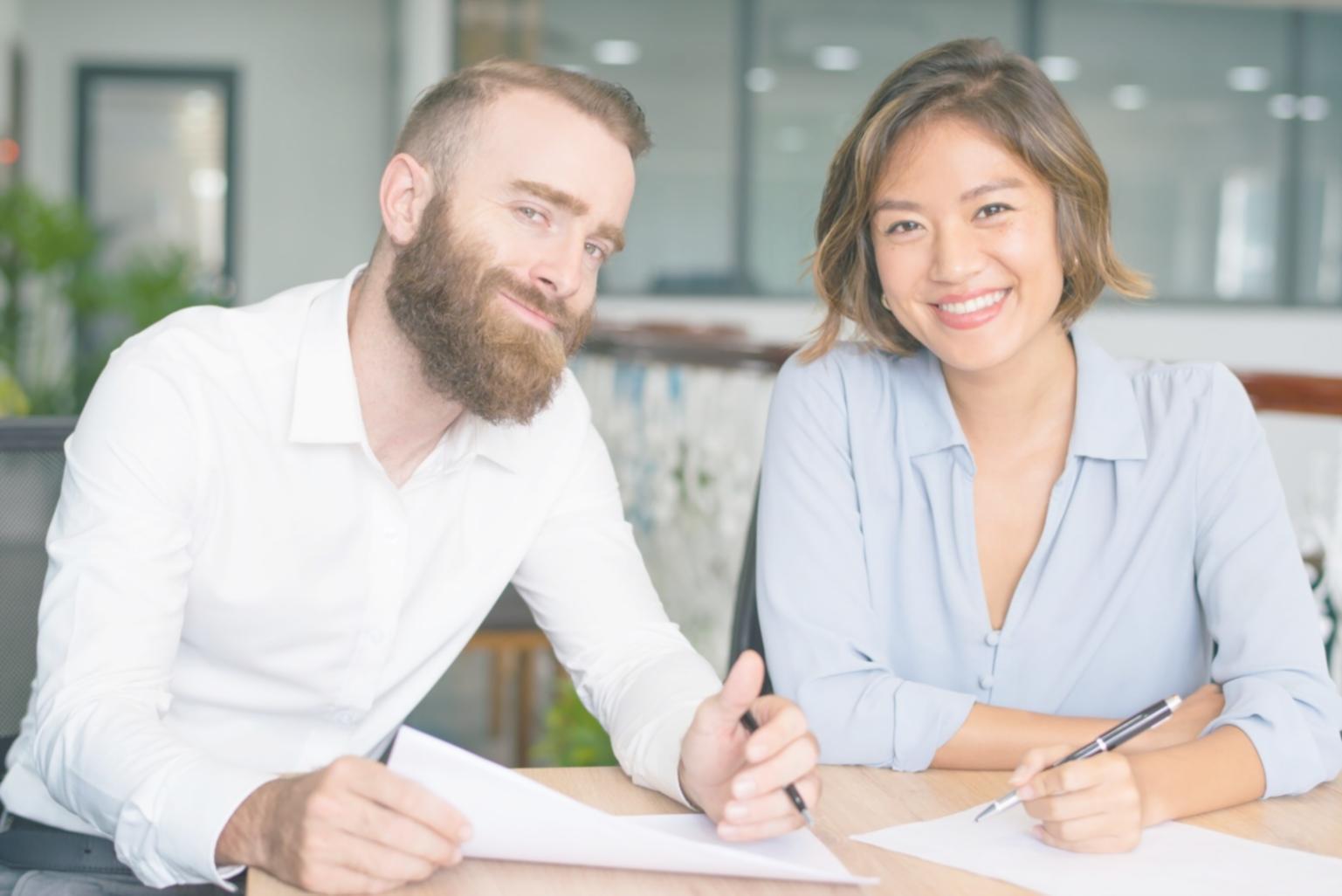 Oficina de nexalorvitu con ambiente profesional para consultas financieras